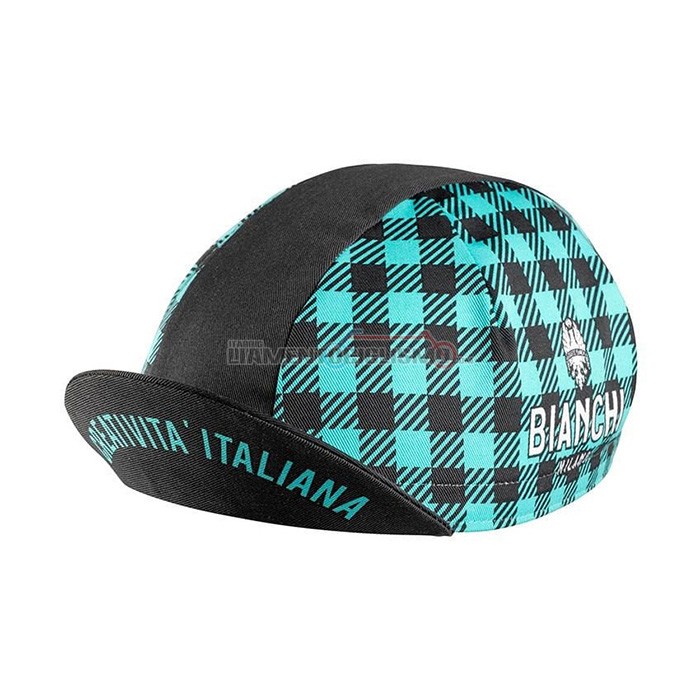 2021 Bianchi Cappello Ciclismo Azzurro Nero (1)